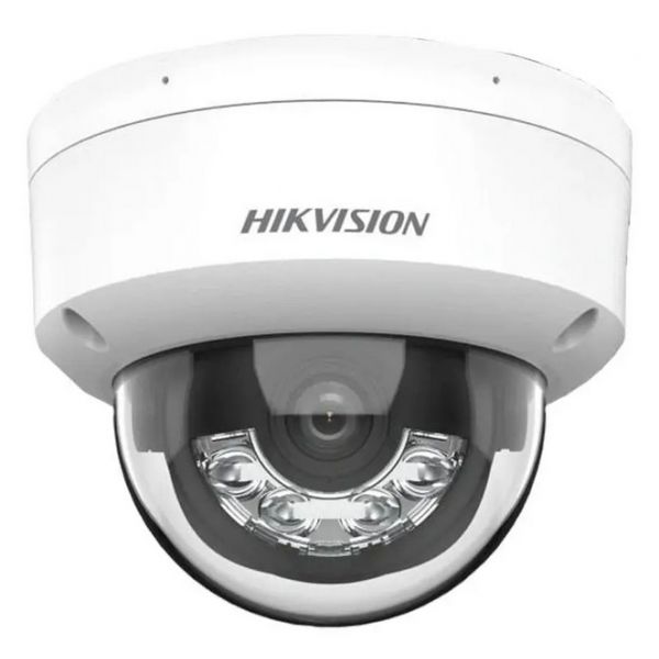 Hikvision Câmara de Segurança IP Dome DS-2CD2143G2-LIS2U 4MP 2.8mm Exterior PoE AcuSense Luz Híbrida