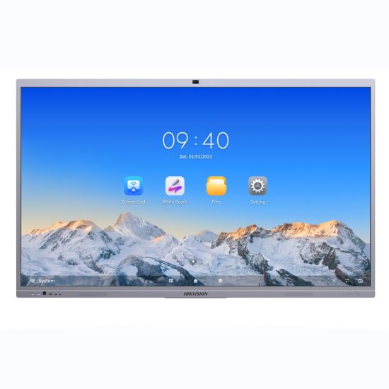 HIKVISION PAINEL INTERATIVO 65" 45 POINTS 4K ANDROID12.0 400 NITS C/CAM EDITION WHITE