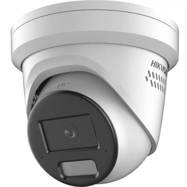 Hikvision Câmara de Rede Turret Fixa DS-2CD2386G2H-IS2U/SL(2.8mm) 8 MP com AcuSense, Luz Estroboscópica e Aviso Sonoro