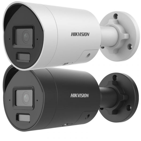 Hikvision Câmara de Segurança IP Pro Series AcuSense DS-2CD2086G2H-I2U/SL Bullet 8MP (3840 x 2160 pixels) para Exterior