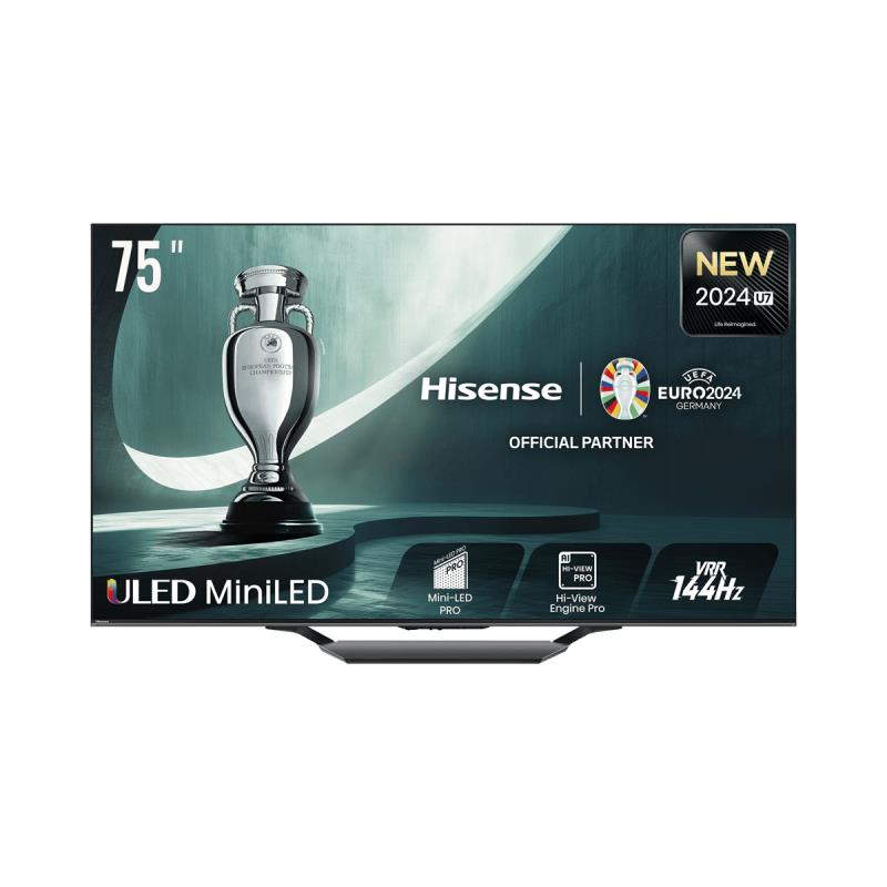 TV Hisense 75U7NQ | 75", Mini LED, 4K, HDR10+