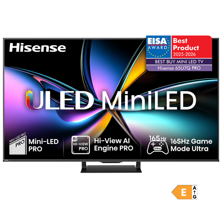 Televisão Hisense 55U7Q PRO 55" QD Mini LED UltraHD 4K VIDAA