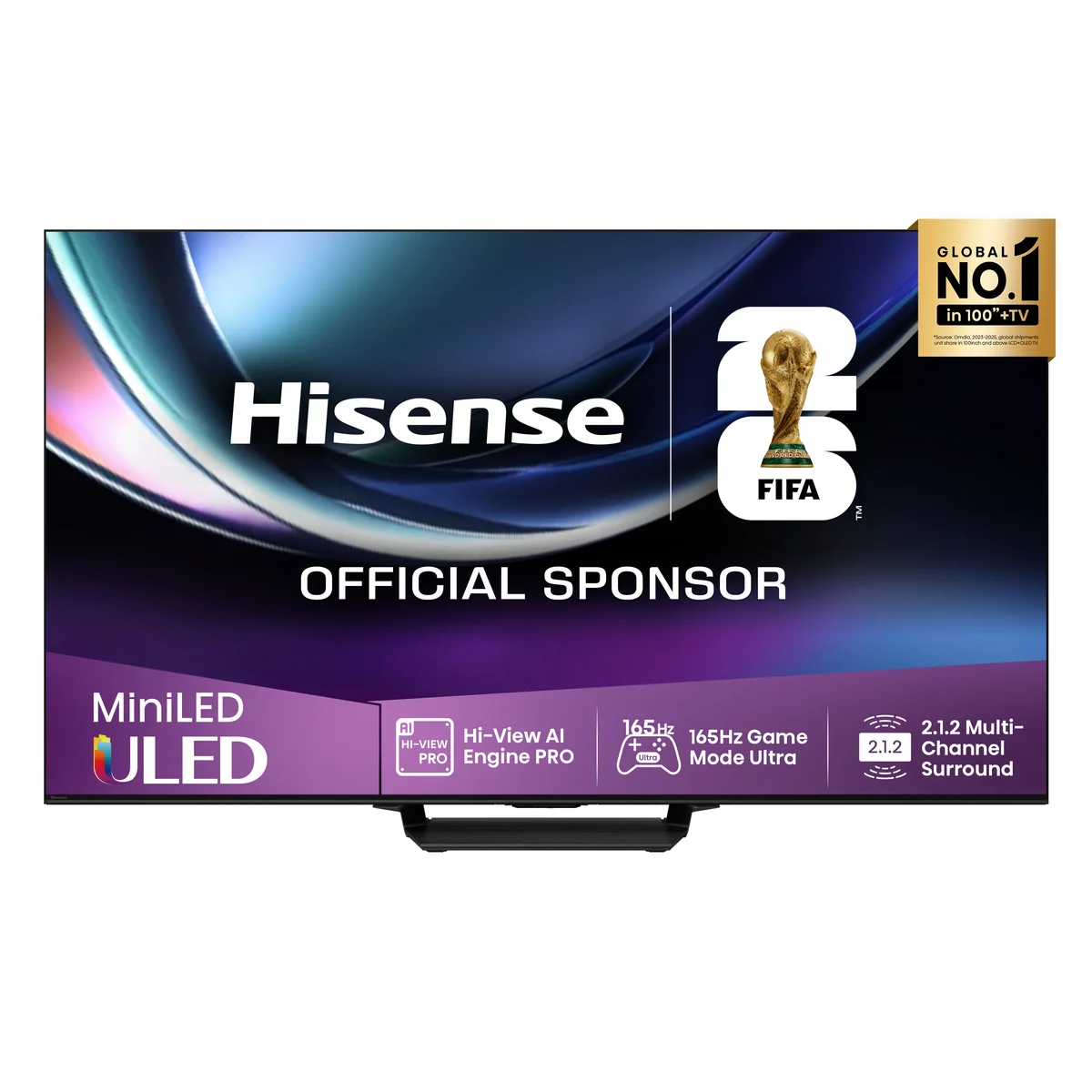 Televisão Hisense 85U7Q PRO 85" QD Mini LED UltraHD 4K VIDAA
