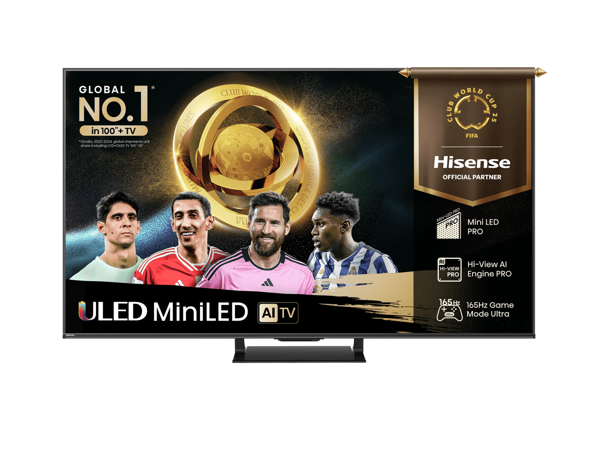 TV Hisense 100U7Q PRO | 100", Mini LED, 4K, 165Hz
