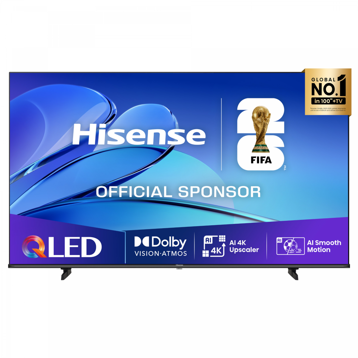 Televisão Hisense 43E7Q 43" QLED UltraHD 4K VIDAA