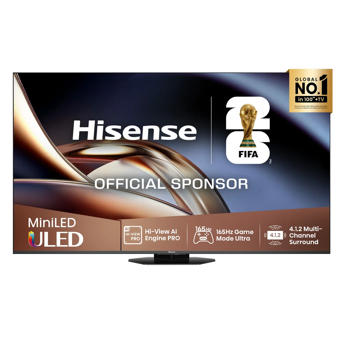 Televisão Hisense 55U8Q 55" QD Mini LED UltraHD 4K VIDAA
