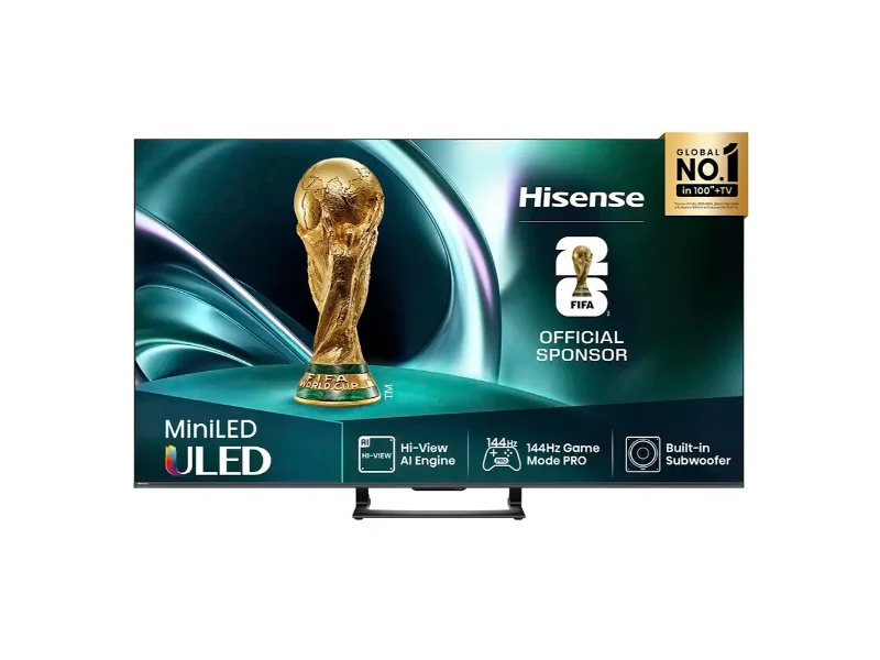 Televisão Smart TV Hisense Series U7Q (2025) 55″/139cm Mini-LED 4K UHD VIDAA