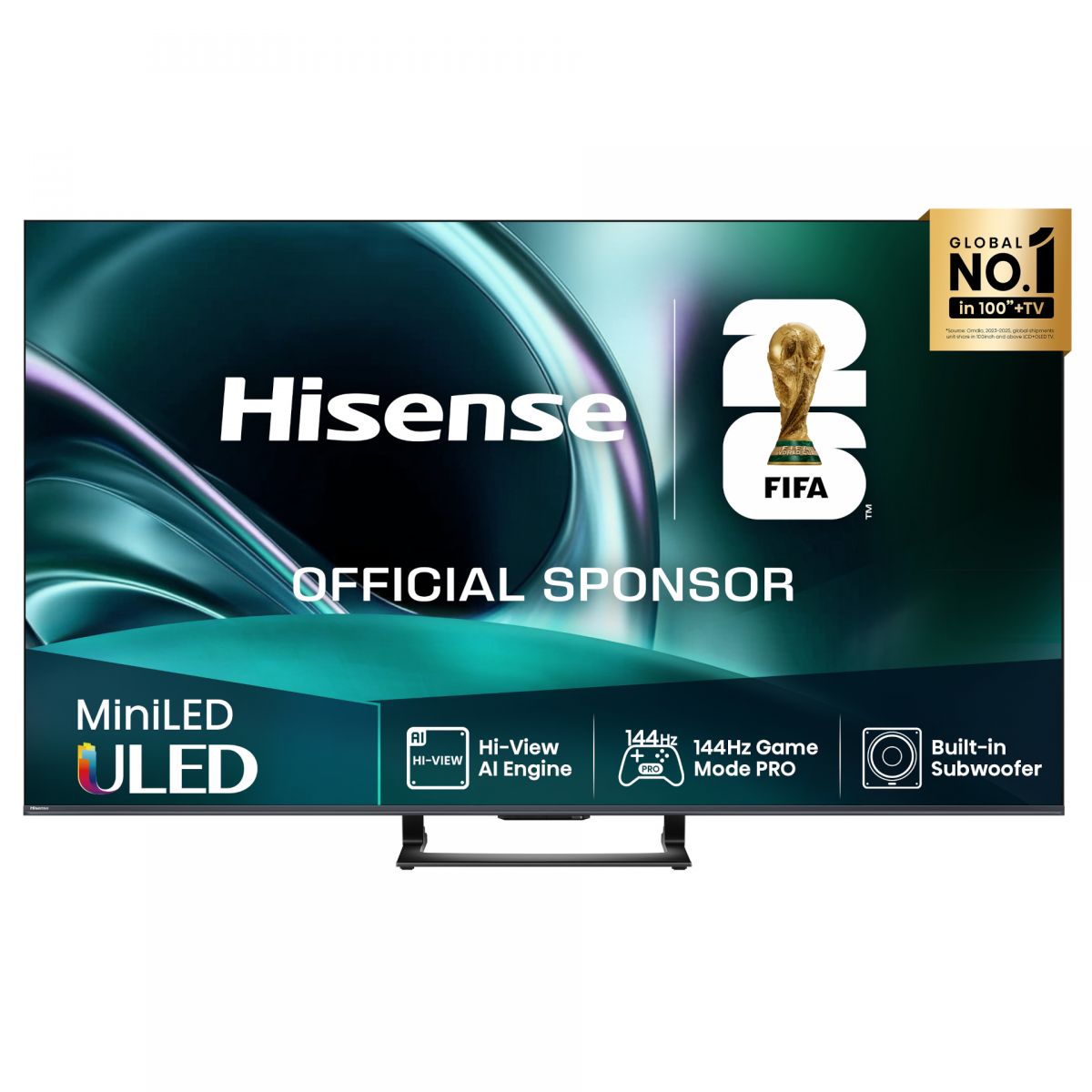 Televisão Smart TV Hisense Series U7Q (2025) 55″/139cm Mini-LED 4K UHD VIDAA