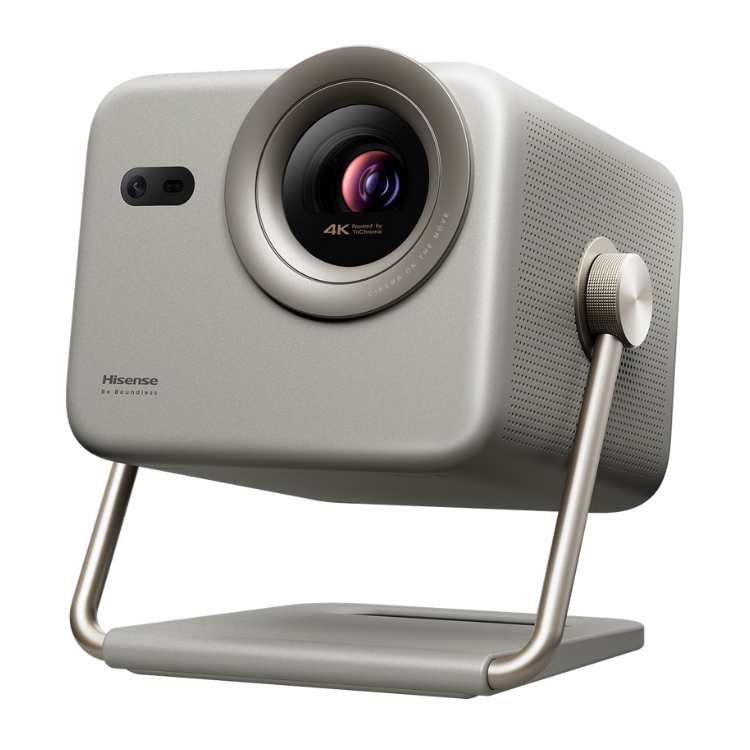 Projetor Hisense Laser Mini M2 Pro 4K UHD 65-200" 1300 Lumens Cinzento