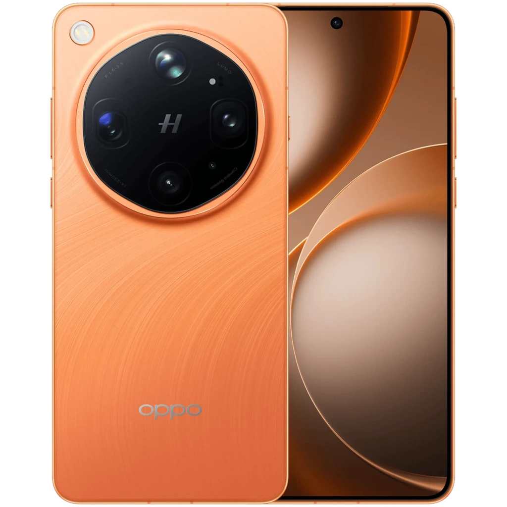 Oppo Find X9 Ultra 5G 512 GB Laranja Canyon Ecrã ProXDR AMOLED 12 GB de RAM Bateria de 7050 mAh