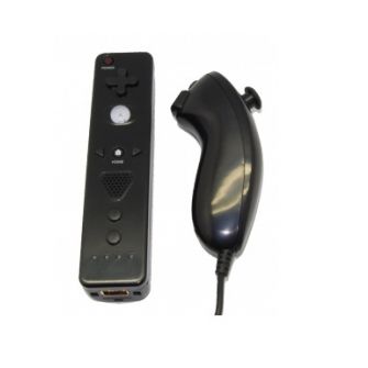 Comando Wii Remote c/ Wii Motion Plus + Nunchuck Azul