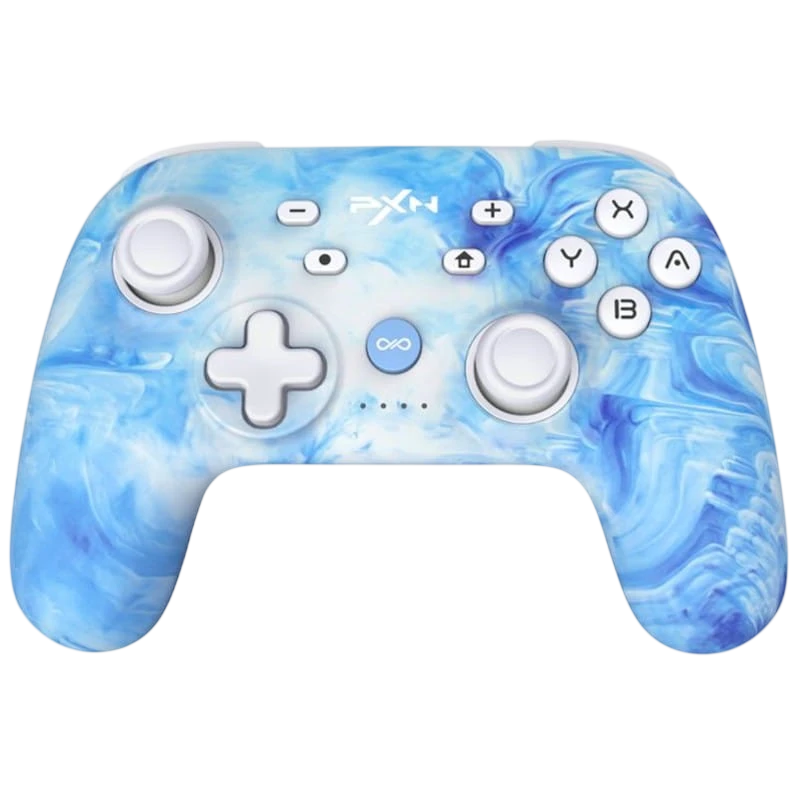 Controlador PXN-P50S Bluetooth Azul Fluido - Controlador Nintendo Switch/PC