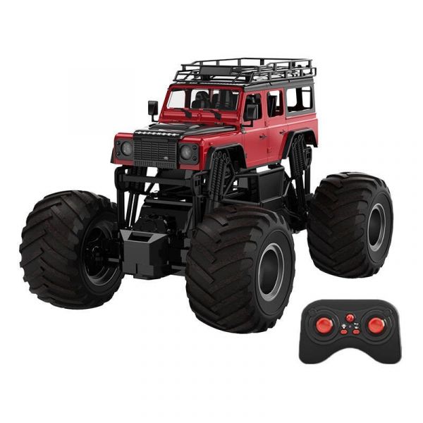 Double Eagle Toys Carro RC Telecomandado 1:8 Land Rover Defender E375 Vermelho