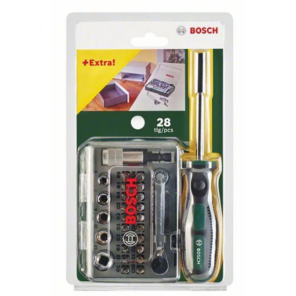 Bosch Professional 2607017331 27 Pieces Screwdriver Transparente