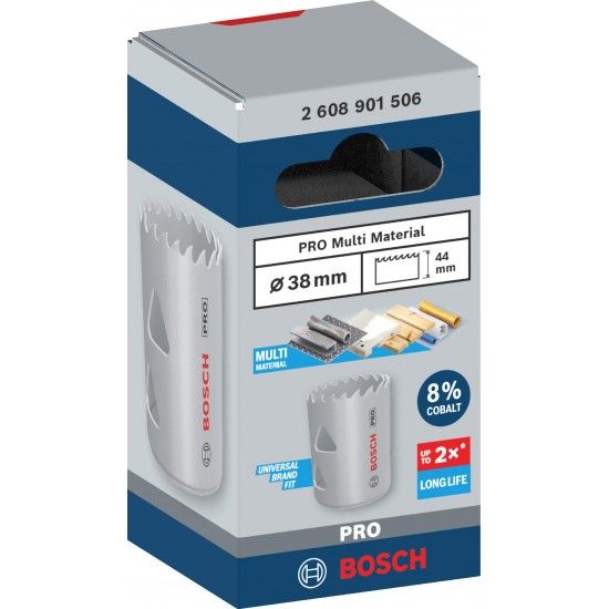 Serra craniana PRO Multi Material, 38 mm, roscada refª 2608901506 BOSCH