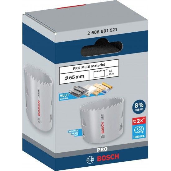 Serra craniana PRO Multi Material, 65 mm, roscada refª 2608901521 BOSCH