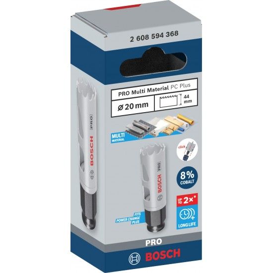 Serra craniana PRO Multi Material PC Plus, 20 mm refª 2608594368 BOSCH