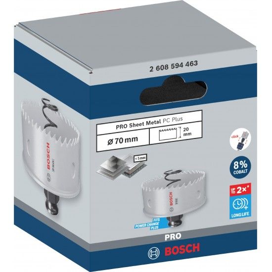 Serra craniana PRO Sheet Metal PC Plus, 70 mm refª 2608594463 BOSCH