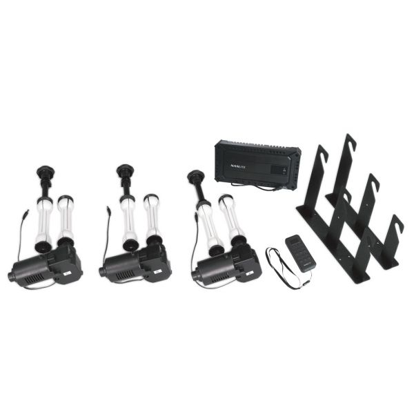 NanLite Kit de Suporte de Fundo Motorizado (Três Eixos)