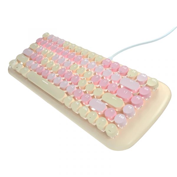 Teclado Mofi Candy M Creme SK-645 Inglês