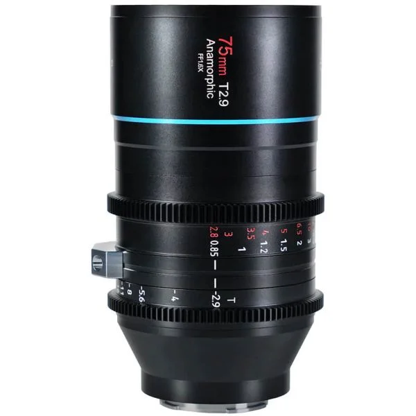 Objetiva Sirui Venus 75mm T2.9 Anamórfica 1.6X Montagem Nikon Z
