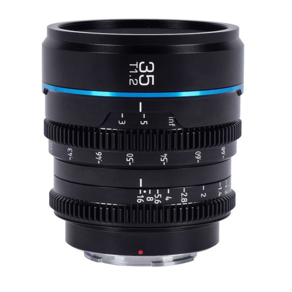 Objetiva SIRUI 35mm T/1.2 Nightwalker S35 MF Cine Montagem Sony E - SIRUISIMS35EG