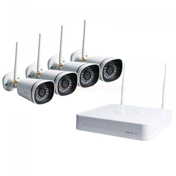 Foscam FN3104W-B4 720P 4-Channel Wireless NVR