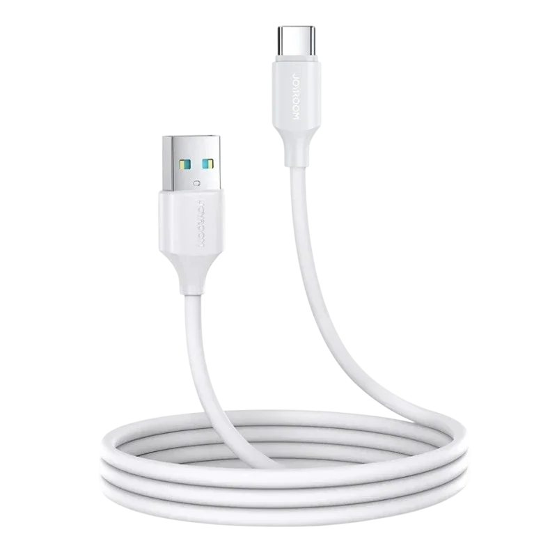 Joyroom S-UC027A9 Cabo USB-A para USB-C 3A 1 Metro Branco