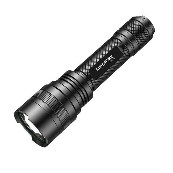 Superfire Lanterna Tática C8-H 1200lm USB