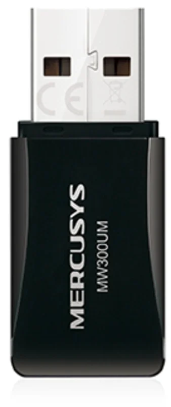 Adaptador USB Mercusys MW300UM Wi-Fi N300 Nano