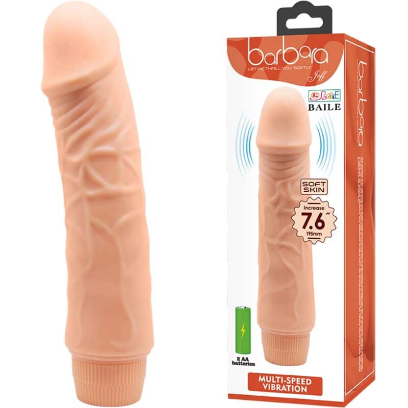 Baile – Barbara Realistic Vibrador 20 Cm