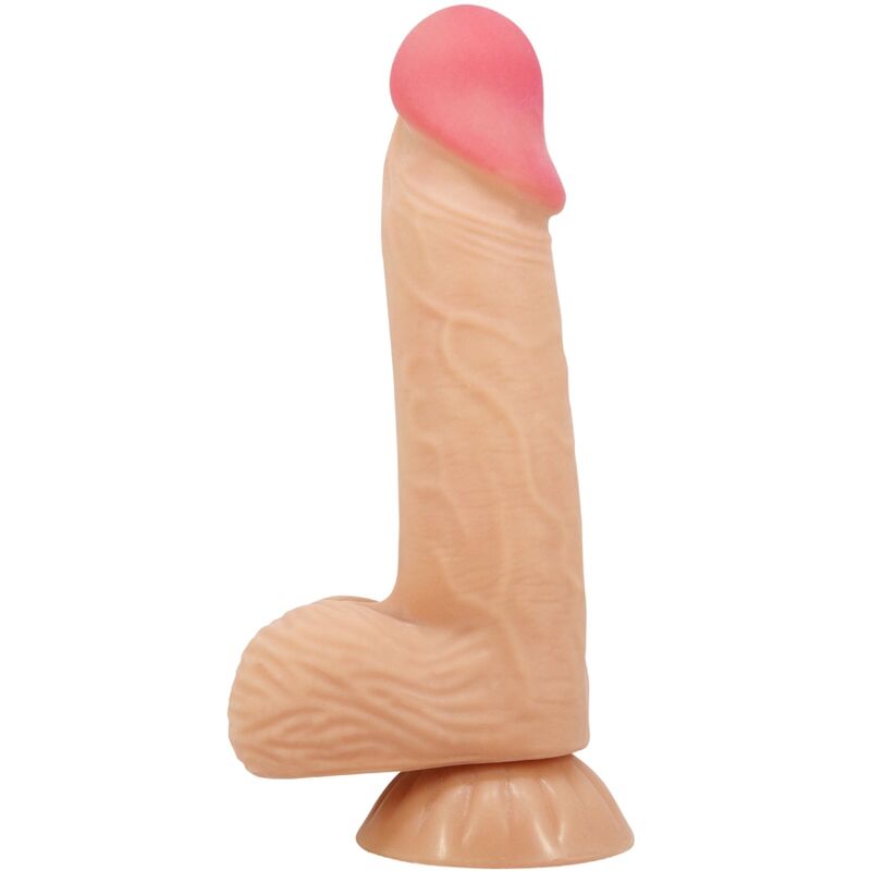 Pretty Love – Série Sliding Skin Dildo Realístico Com Ventosa Deslizante Pele 20,6 Cm