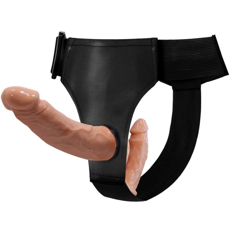 Baile – Ultra Apaixonado Dildos Duplos Com Arnês