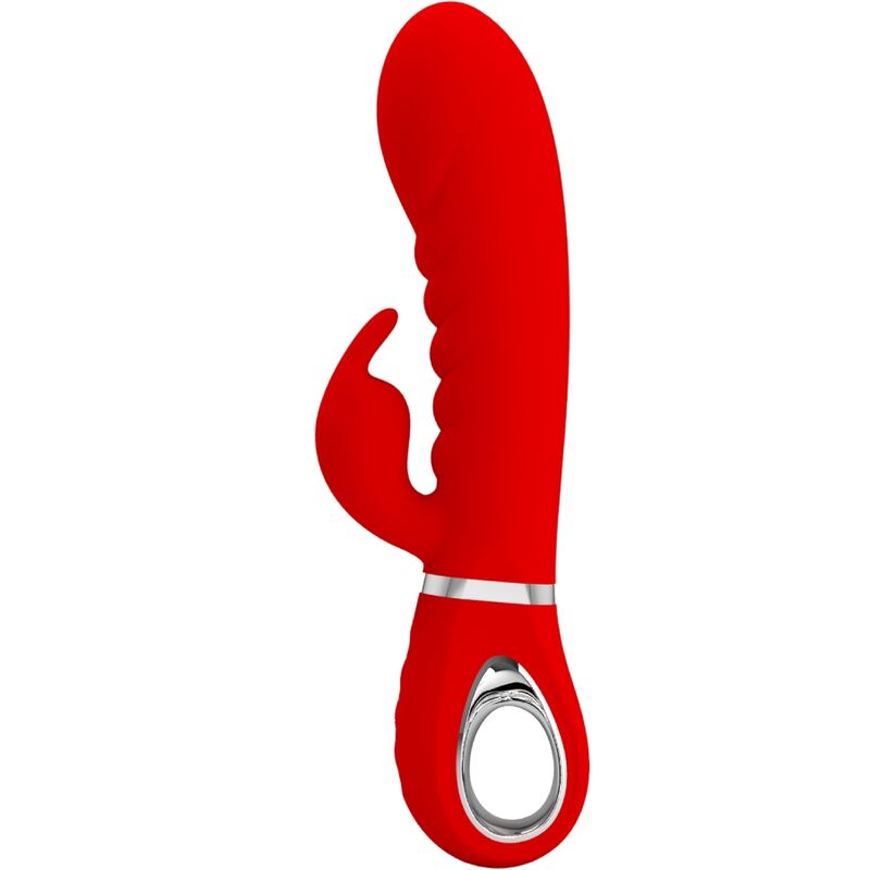 Pretty Love – Vibrador Prescott Multifuno Ponto-G Vermelho