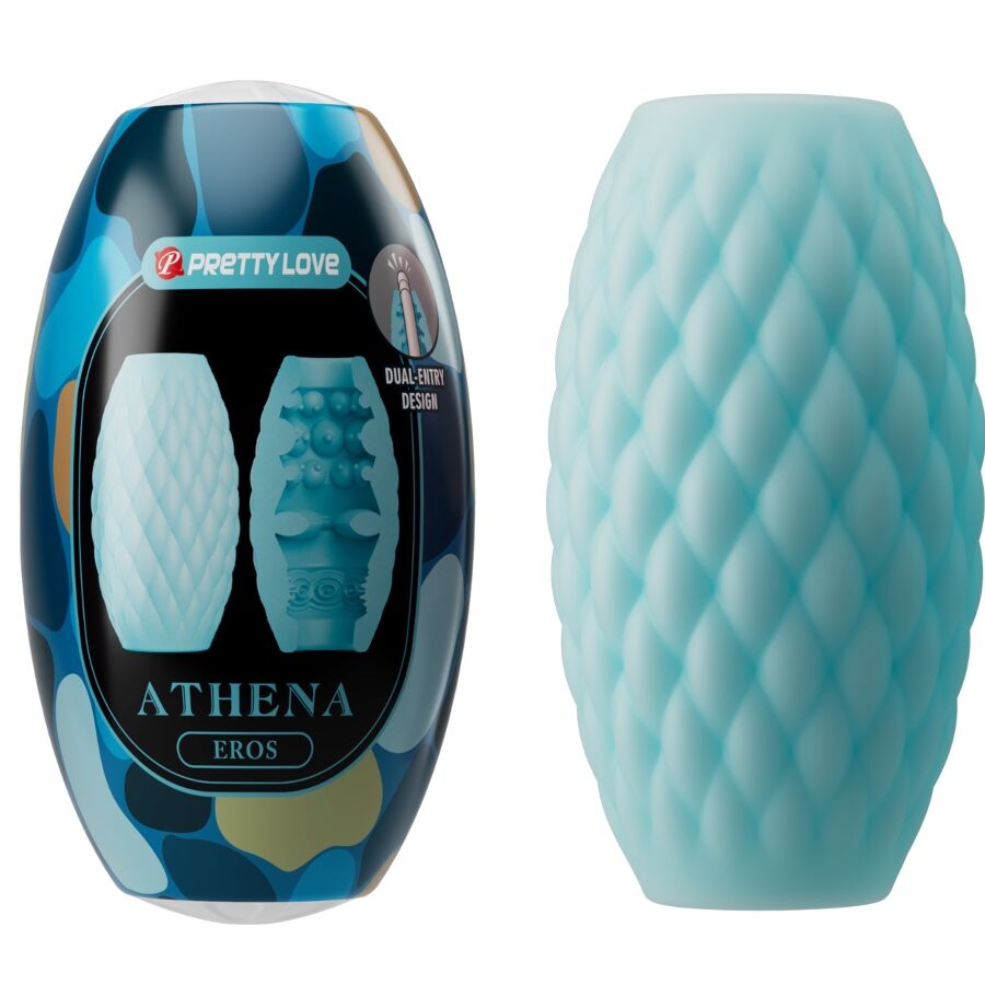 Pretty Love Masturbador Masculino Silicone Athena Eros Azul Céu