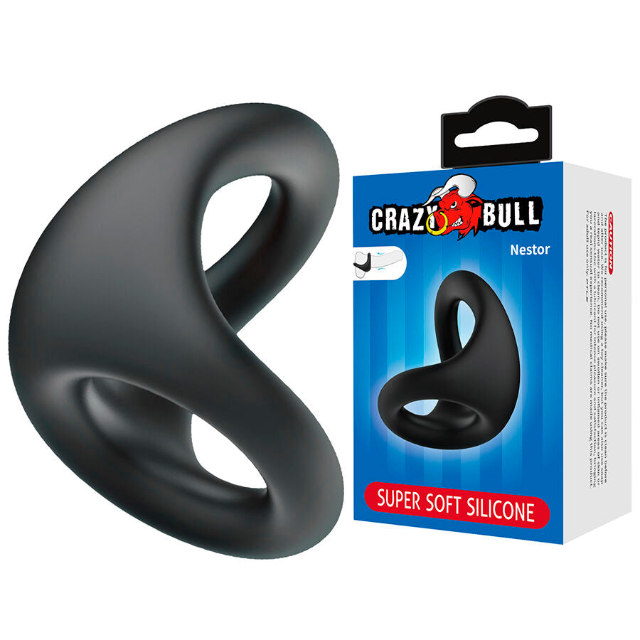 CRAZY BULL - NESTOR ANEL ERGONÔMICO PARA PÊNIS E TESTÍCULOS