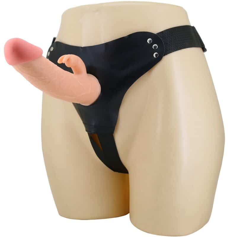 Pretty Love – Mavis Harness Cuecas Universais Com Dildo 19 Cm Natural