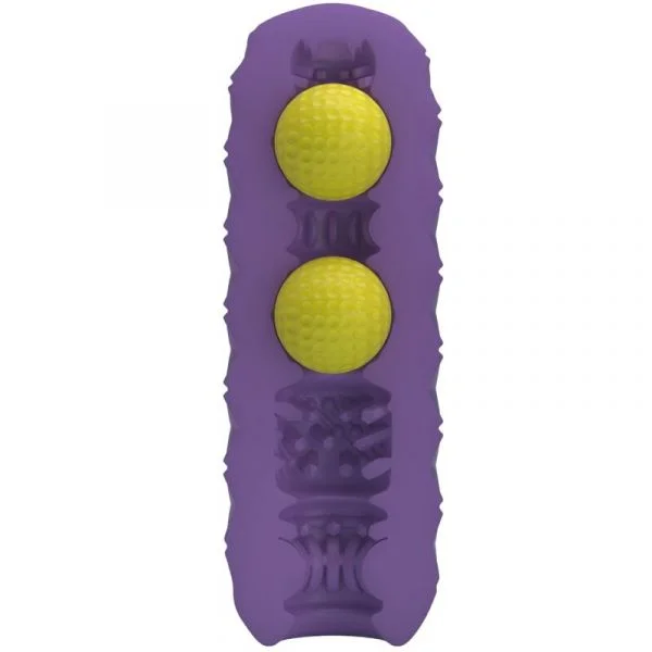 Pretty Love Masturbador Masculino Twin Balls Roxo