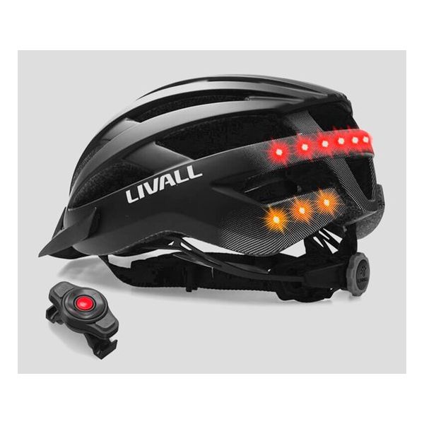Livall Capacete Mt1 Neo - Mountain Bike Helmet Black (Tam. L)