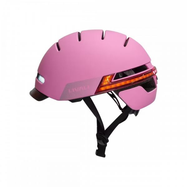 Livall Capacete Bh51M Neo Pink Luz Bra Tam M