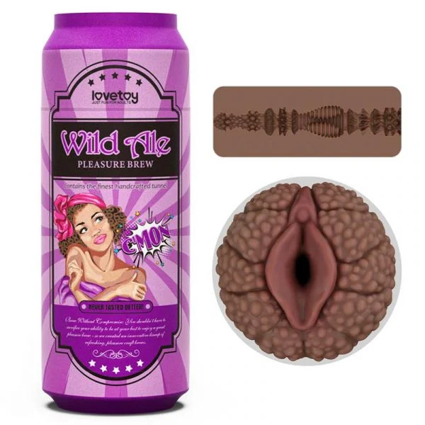Lovetoy Lata Masturbadora Vagina Wild Ale Masculino