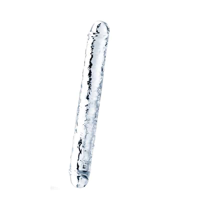 Lovetoy – Dildo Doble Flawless Clear 12 Transparente