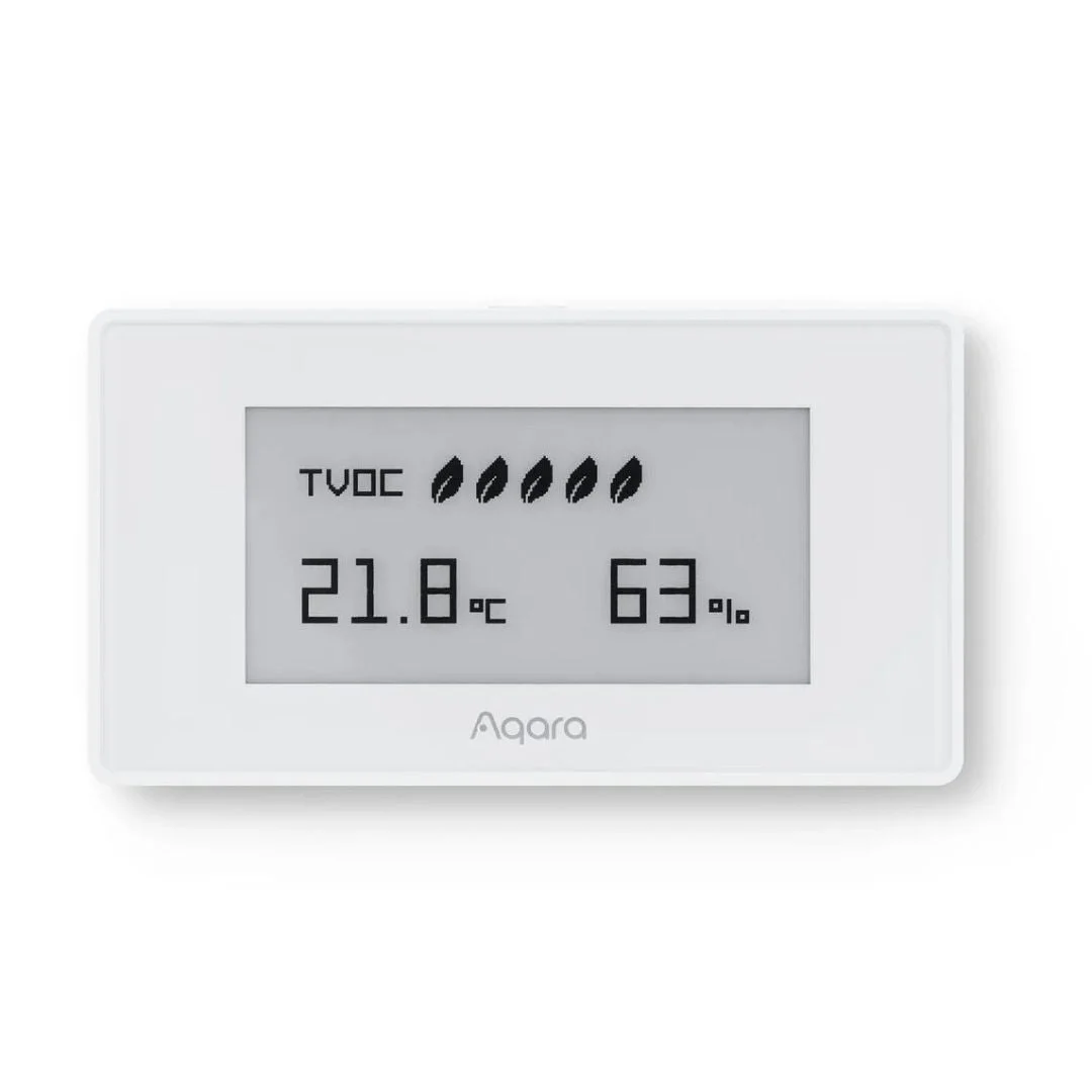 Aqara Sensor de qualidade do ar TVOC com termómetro e higrómetro - Smart Zigbee 3.0