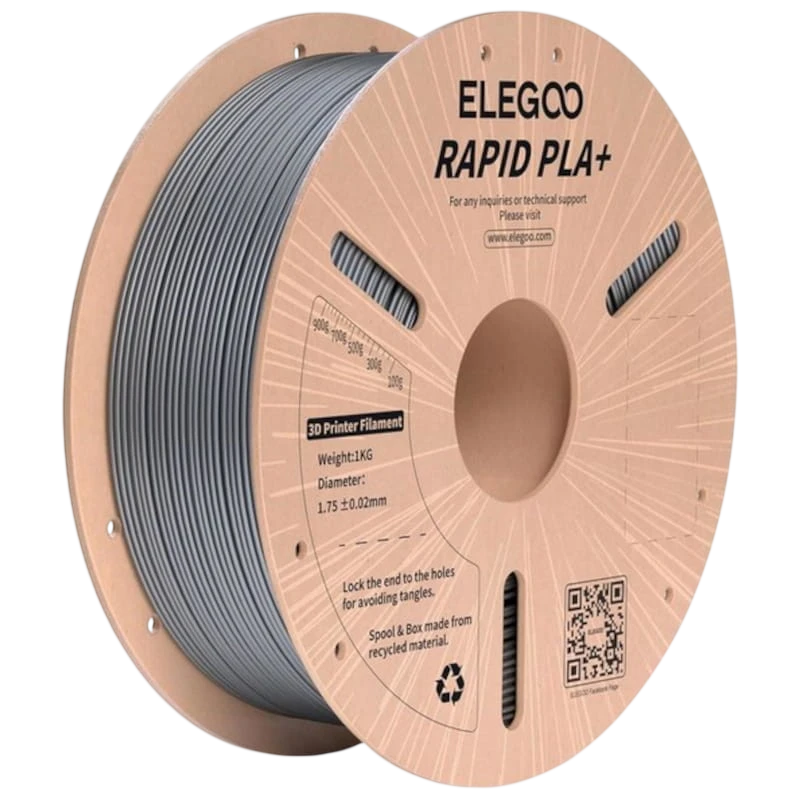 ELEGOO Filamento Rapid PLA+ (PLUS) 1,75mm 1kg Verde