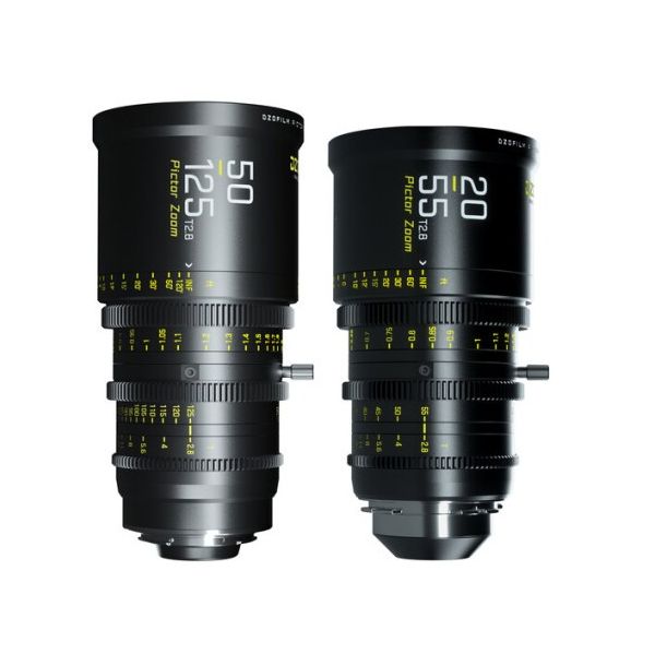 Objetiva DZOFILM Bundle Pictor 50-125 / 20-55 T 2.8 Preta Montagem EF/PL