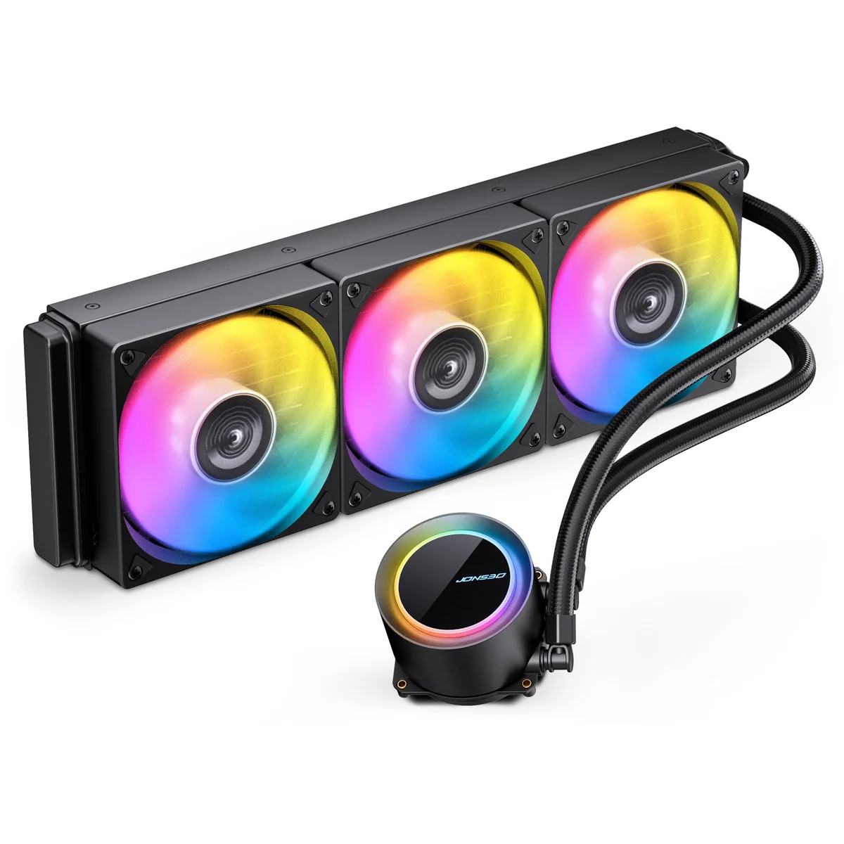 Water Cooler CPU Jonsbo TG-360 ARGB Preto - 360mm