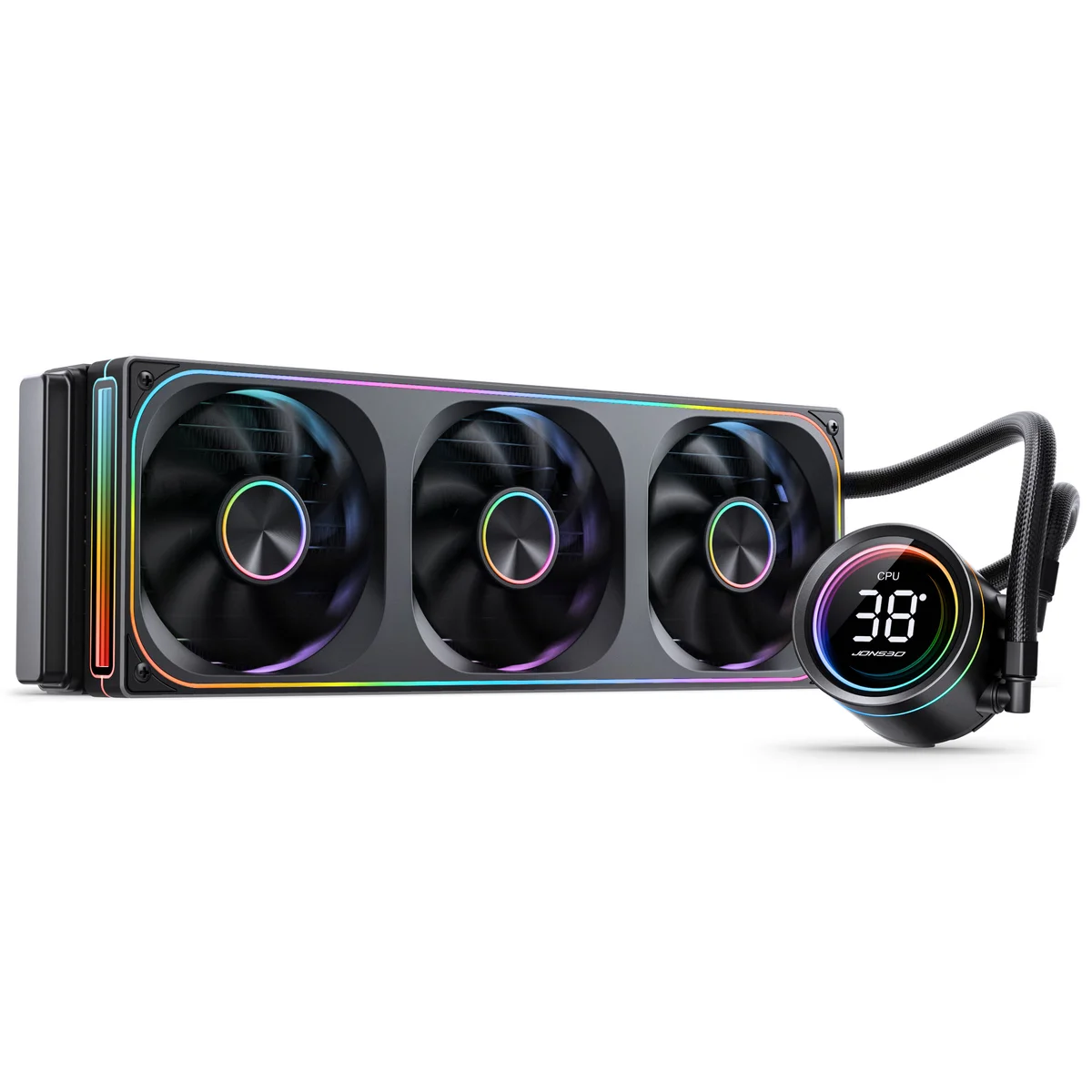 Water Cooler CPU Jonsbo TH-360 ARGB Preto - 360mm