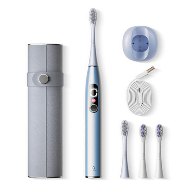 Oclean Escova de Dentes Elétrica X Pro Digital Set Grey