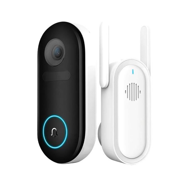 Imilab Vídeo Porteiro Doorbell Branco/Preto - CMSXJ33A