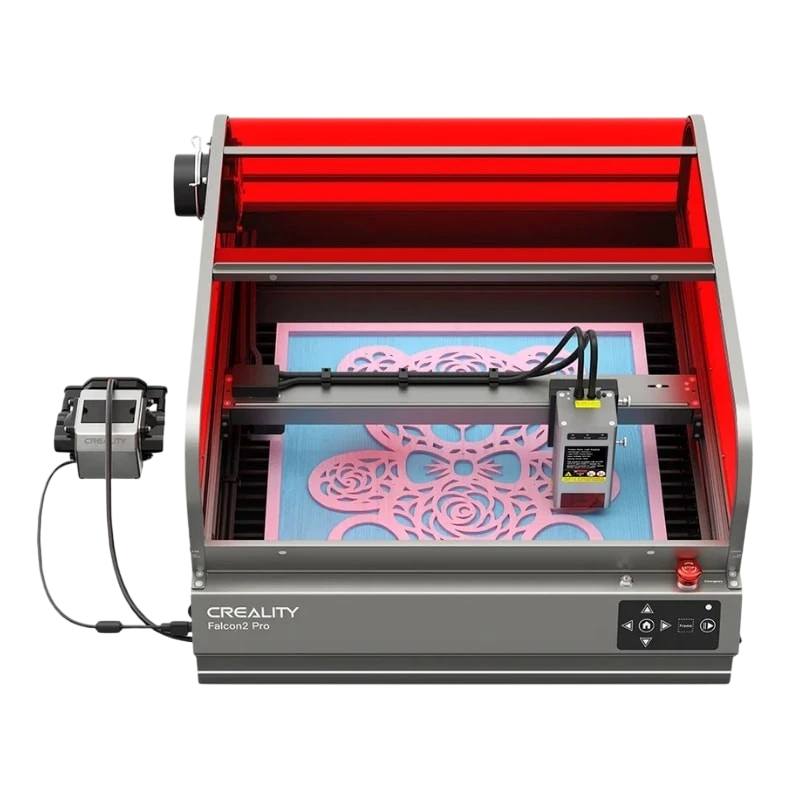 Máquina de gravação e corte a laser Creality Falcon2 Pro 22W com câmara integrada